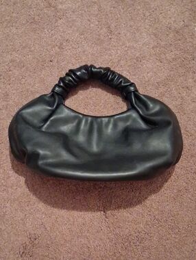 The Drop Addison Soft Volume Top Handle Bag Black Like New